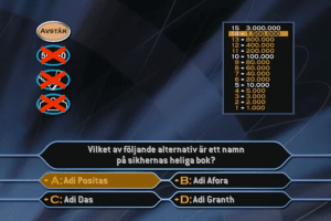 Vem vill bli miljonär 7