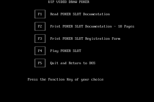 Video Poker Slot 0