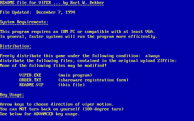 Viper abandonware