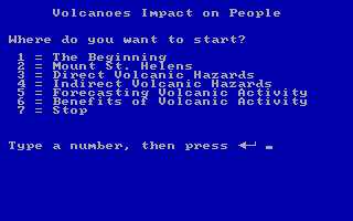 Volcanoes abandonware