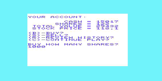 Wall Street abandonware