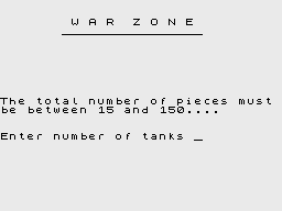 War Zone abandonware