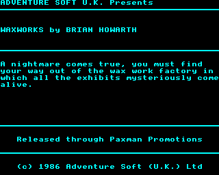 Waxworks abandonware