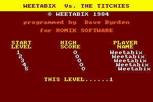 Weetabix Versus the Titchies 0