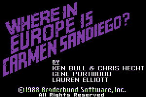 Where in Europe is Carmen Sandiego? 5