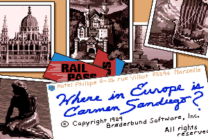 Where in Europe is Carmen Sandiego? 1