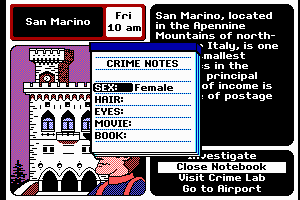 Where in Europe is Carmen Sandiego? abandonware