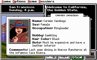 Where in the USA is Carmen Sandiego? - PC