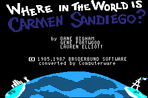 Where in the World is Carmen Sandiego? 2