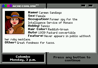 Where in the World is Carmen Sandiego? (Enhanced) 9