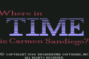 Where in Time is Carmen Sandiego? 0