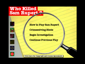 Who Killed Sam Rupert: Virtual Murder 1 1