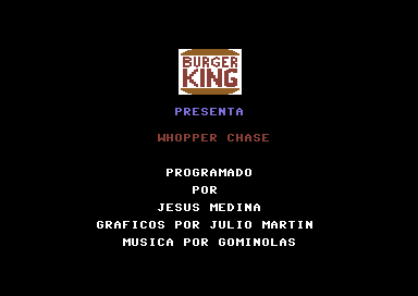 Whopper Chase abandonware