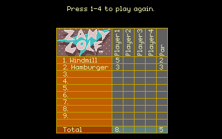 Will Harvey's Zany Golf abandonware