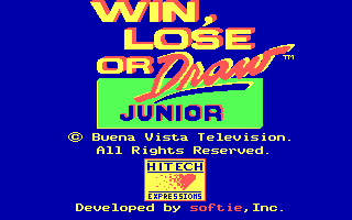 Win, Lose or Draw Junior 0