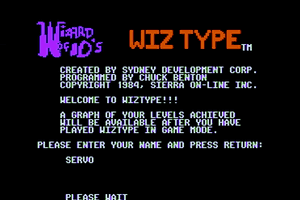 Wizard of Id's WizType 0