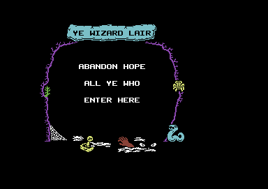 Wizard's Lair abandonware