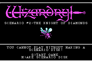 Wizardry: Knight of Diamonds - The Second Scenario 0