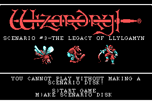 Wizardry: Legacy of Llylgamyn - The Third Scenario abandonware