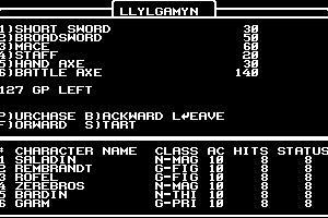 Wizardry: Legacy of Llylgamyn - The Third Scenario 3