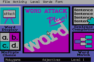 Word Attack Plus! 1