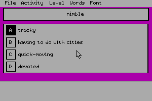 Word Attack Plus! abandonware