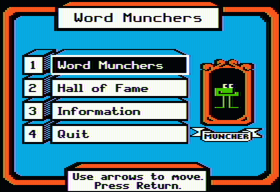 Word Munchers 1