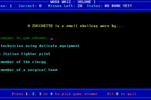 Word Whiz abandonware