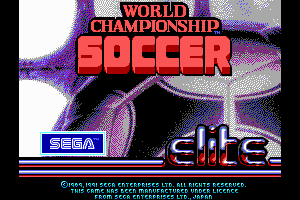 World Championship Soccer 0