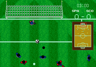 World Championship Soccer - SEGA Online Emulator