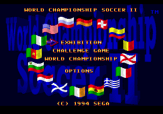 World Championship Soccer 2 – Loading Screen