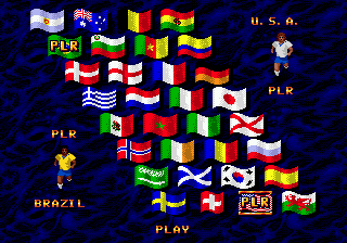 World Championship Soccer Sega Genesis