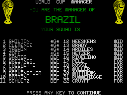 World Cup Soccer 9