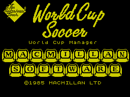 World Cup Soccer abandonware