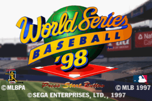 World Series Baseball 98 0
