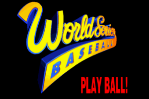 World Series Baseball 3