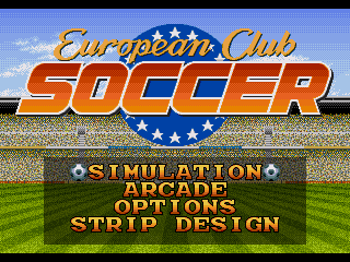 Screenshot of World Championship Soccer (Genesis, 1989) - MobyGames