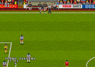 Screenshot of World Championship Soccer (Genesis, 1989) - MobyGames