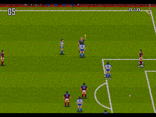 Screenshot of World Championship Soccer (Genesis, 1989) - MobyGames