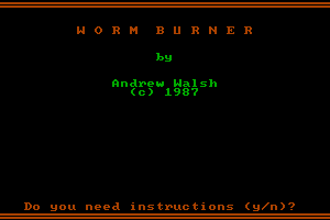 Worm Burner 0
