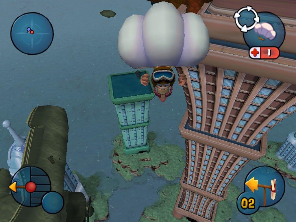 worms 3d multiple controllers