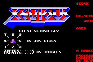 Xevious 0