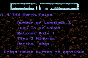 Xmas Lemmings 11