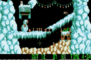 Xmas Lemmings 2