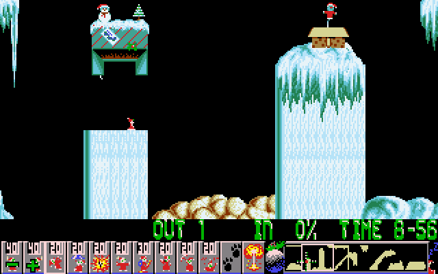 Xmas Lemmings 🔥 Play online