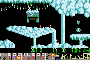 Xmas Lemmings 9