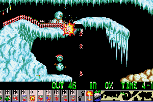 Xmas Lemmings 5