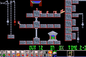 Xmas Lemmings 7