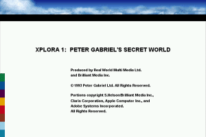 Xplora 1: Peter Gabriel's Secret World 1