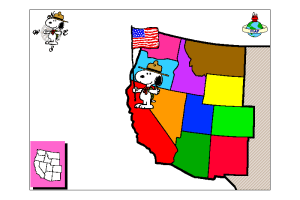 Yearn2Learn: Master Snoopy's World Geography abandonware